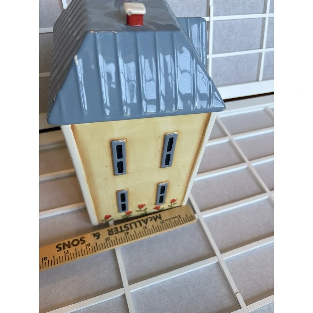 Vintage Kitchen 90s Cracker Barrel Cookie Jar/Canister Cottagecore Farmhouse